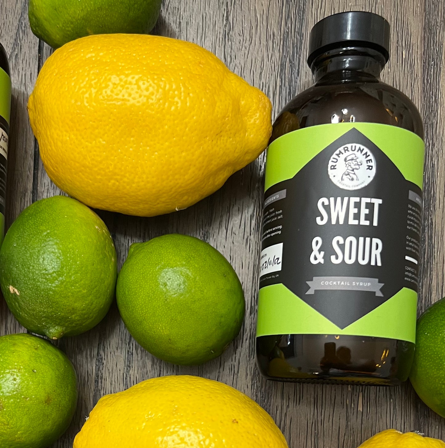 Sweet and Sour (Lemon-Lime) Cocktail Syrup